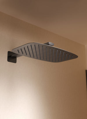 Firenze Brushed Nickel Concealed Thermostatic Shower Set, view 3