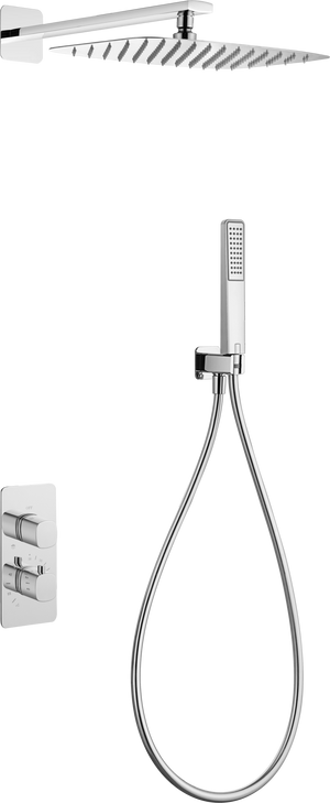 Toscana Chrome Concealed Thermostatic Shower Set, main product view