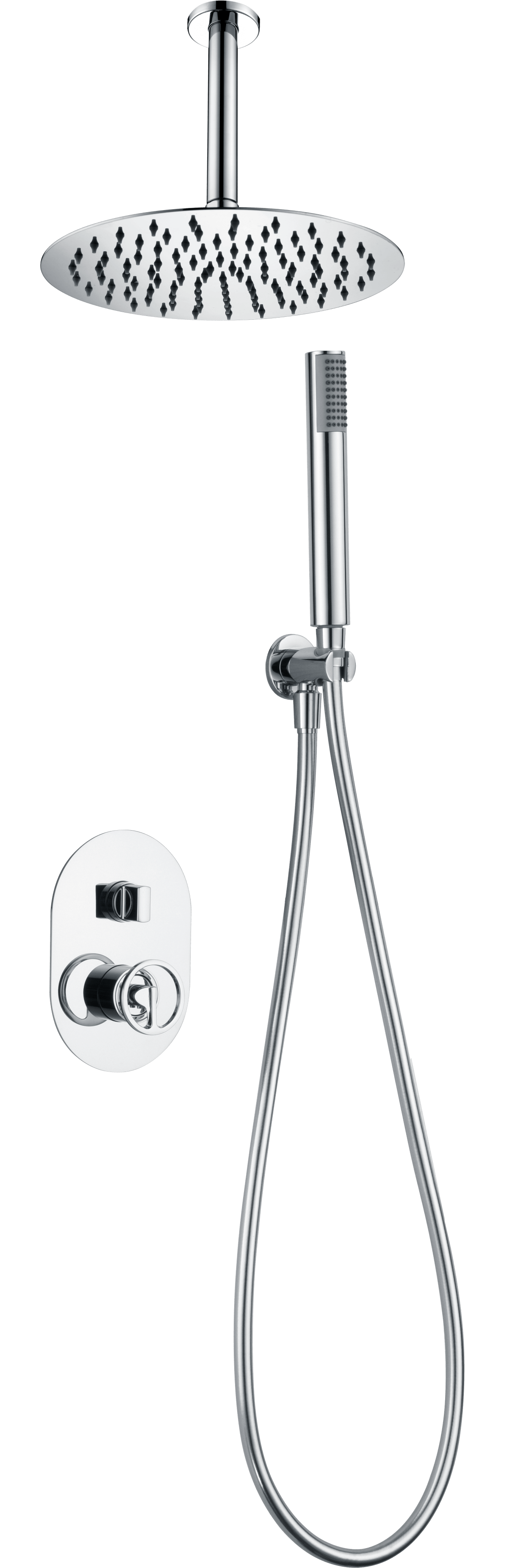 Set Shower Single-Handle Concealed Vesubio | IMEX