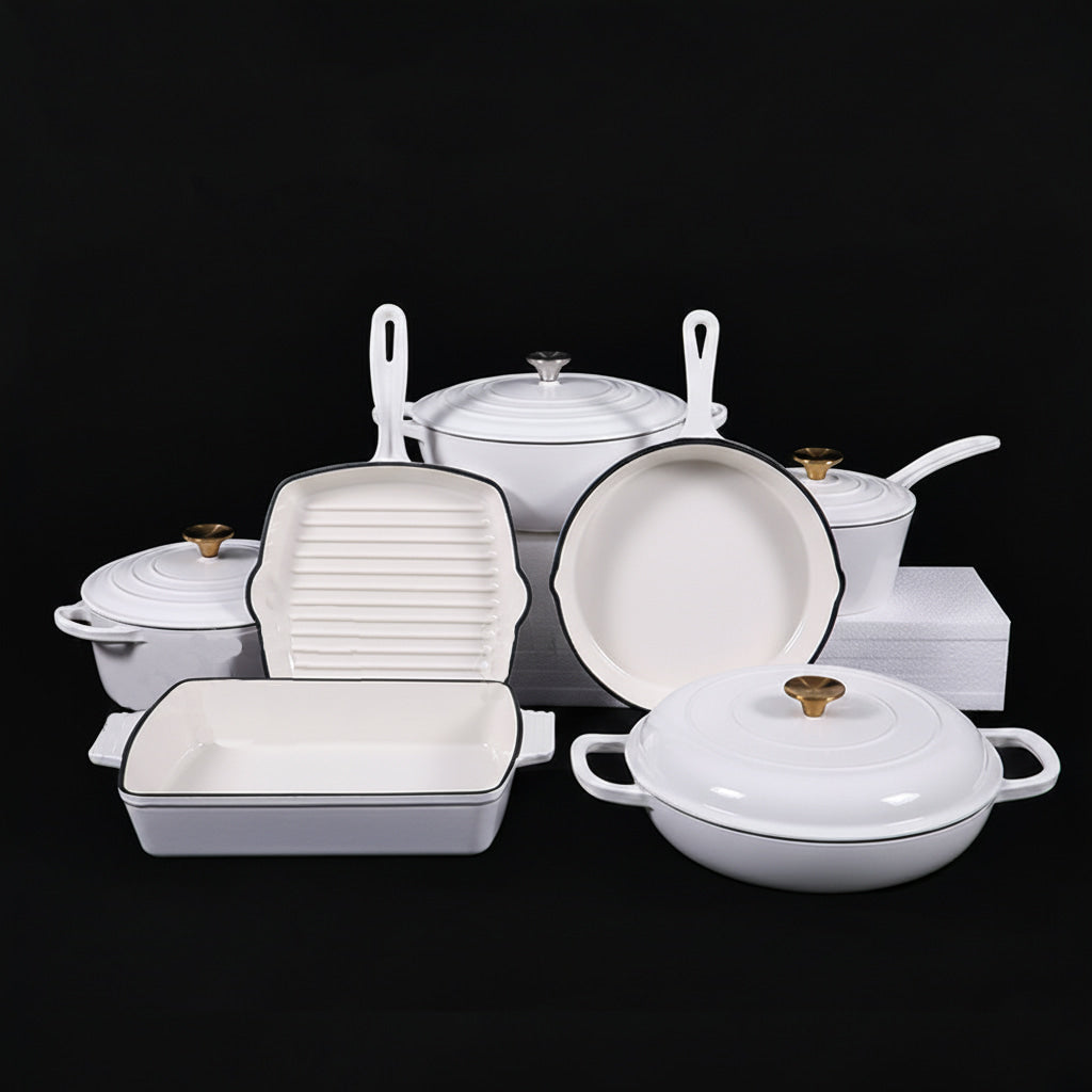 Cast Iron Non stick Pan Pot Casserole
