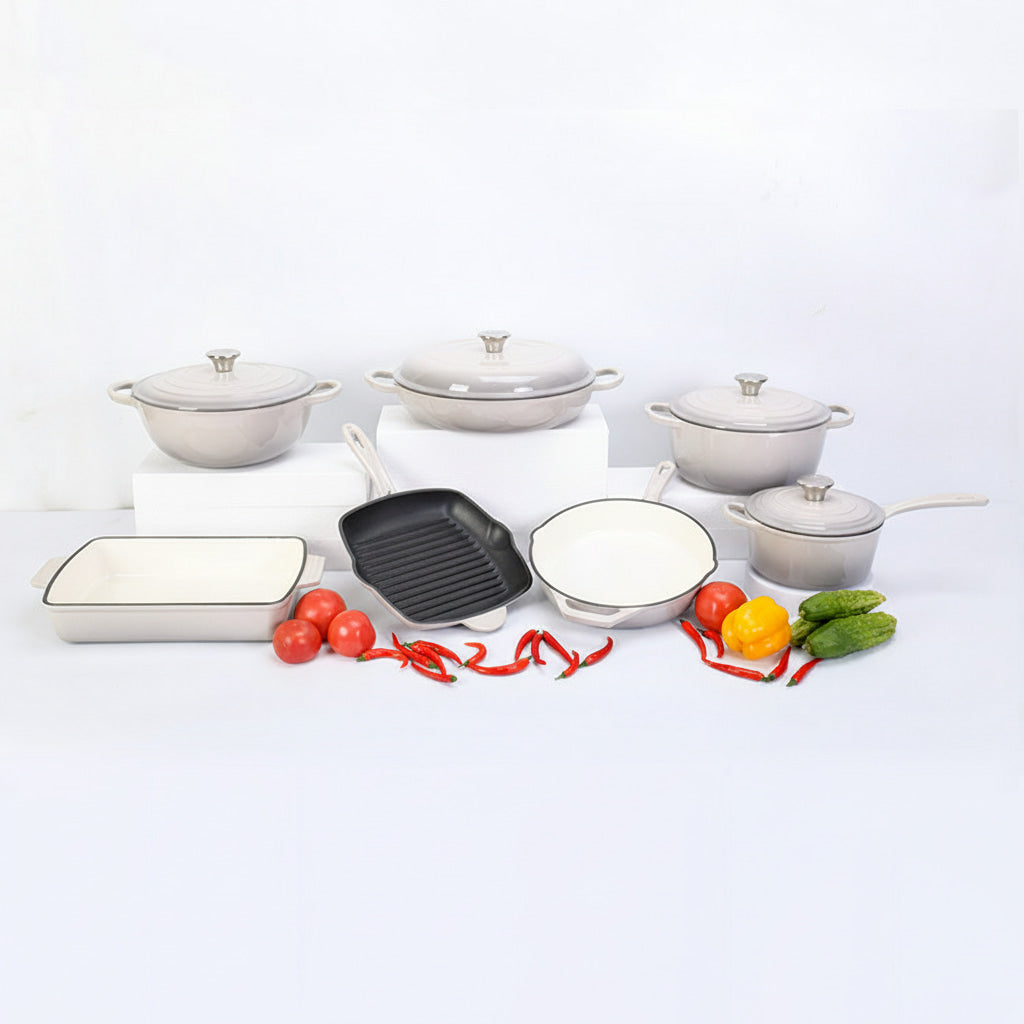 Cast Iron Non stick Pan Pot Casserole