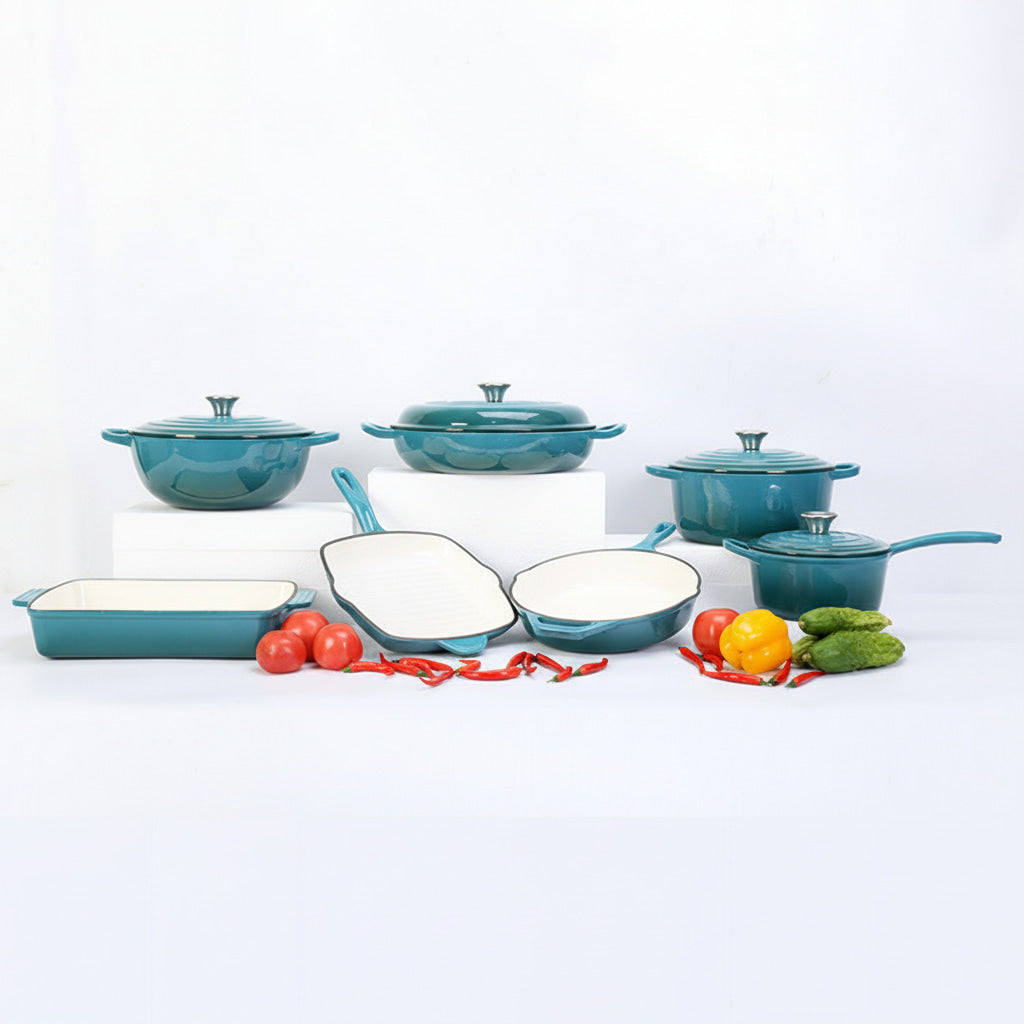 Cast Iron Non stick Pan Pot Casserole