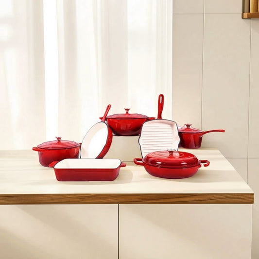 Cast Iron Non stick Pan Pot Casserole