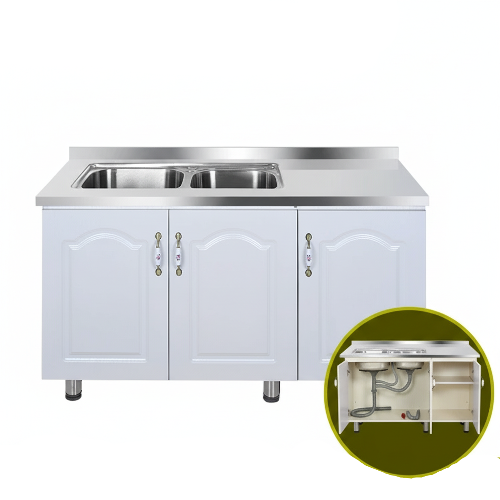 Simple Stainless Steel Wall Kitchen Cabinet