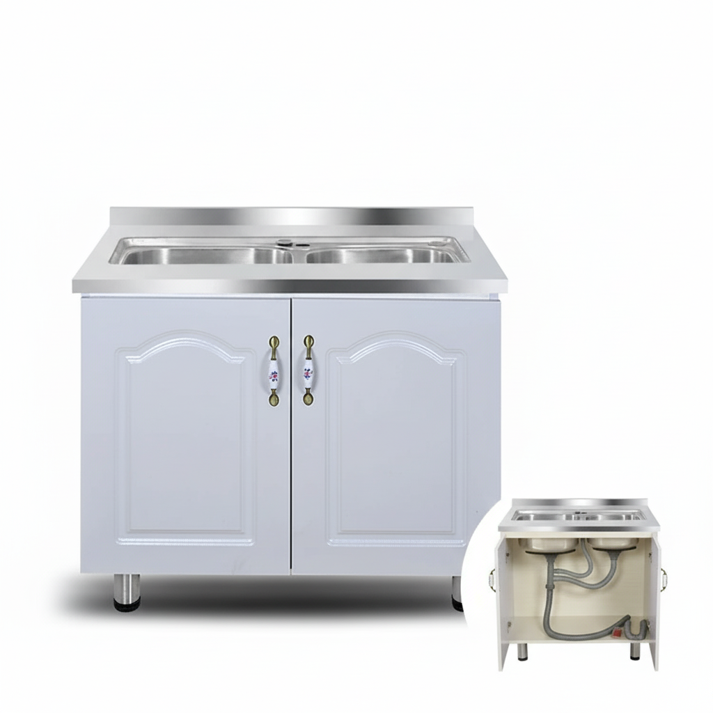 Simple Stainless Steel Wall Kitchen Cabinet