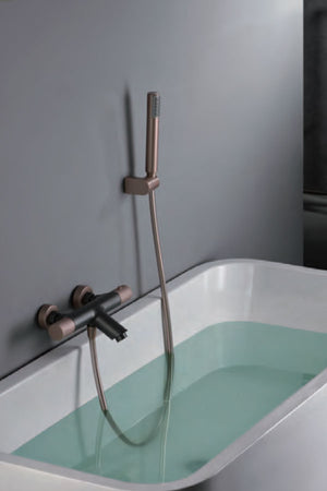 Champagne Gray Thermostatic Shower Faucet Set, view 3