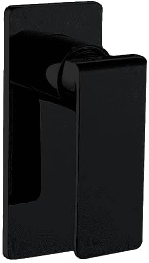 Grifo Empotrado Monomando 1 Vía Negro Mate