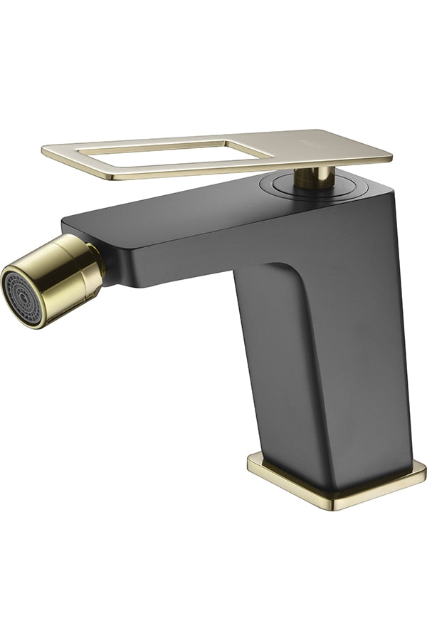 Black and Gold Bidet Mixer Single Handle Modern Design, view 2
