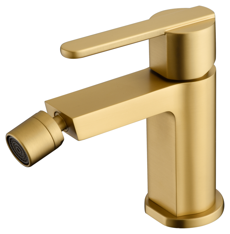 Monomando Bidé Roma Oro Cepillado