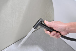 Bless Black Gun Metal Concealed Bidet Mixer, view 4