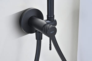 Bless Matte Black Concealed Bidet Mixer, view 2