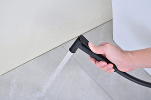 Bless Matte Black Concealed Bidet Mixer, view 3