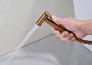Bless Brushed Rose Gold Concealed Bidet Mixer, view 4