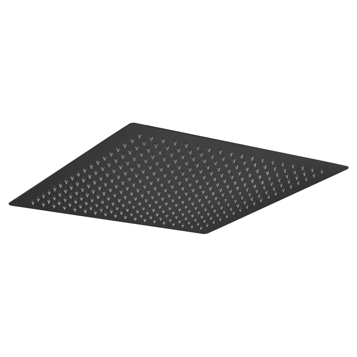 Shower Head Square 40X40 Matte Black | IMEX