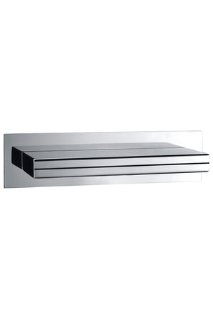 Chrome Waterfall Shower Head Sprinkler Modern Design, view 4