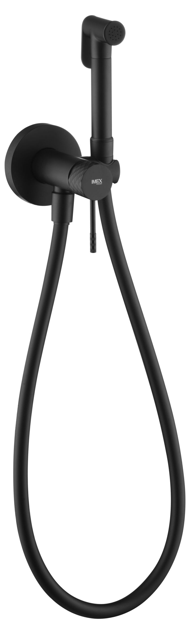 Faucet Concealed Bidet Genoa Matte Black | IMEX