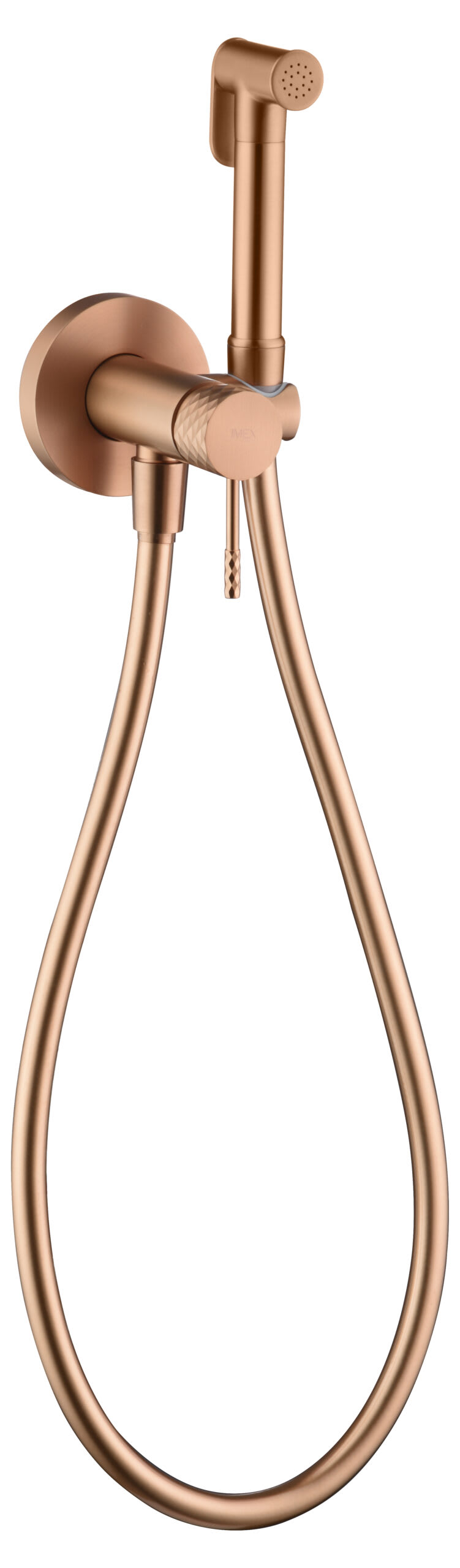 Faucet Concealed Bidet Genoa Brushed Rose Gold | IMEX