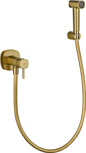 Toscana Brushed Gold Concealed Bidet Mixer, view 2