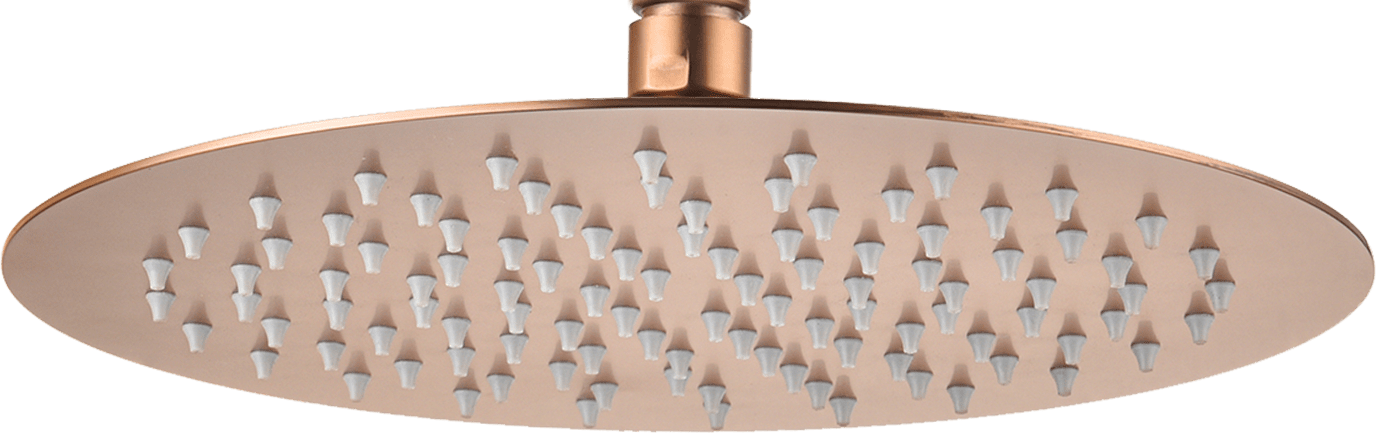Shower Head Round Ø25 Brushed Rose Gold | IMEX