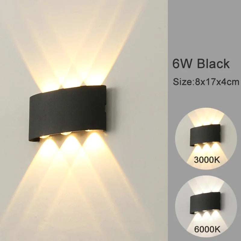 LED Modern Up Down Wall Mount Light Lamp