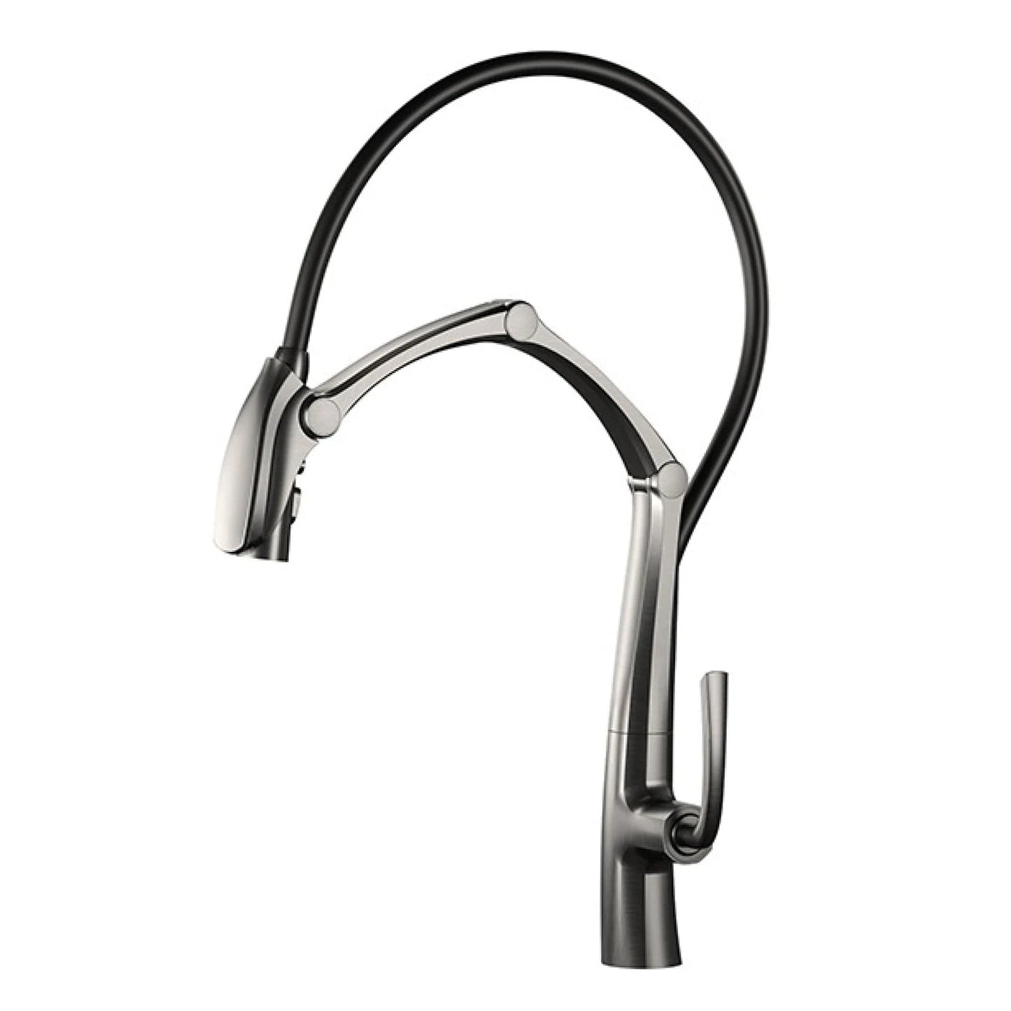 LED Display Sensor Pull Out 3 Function Spray Touchless Faucet