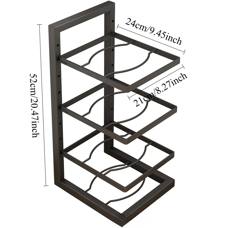 Under Sink Multi Tier Kitchen Storage Cabinet Organizer - Kitchen Essentials