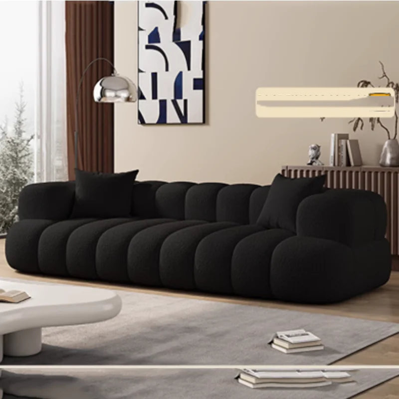 Modern Nordic Cloud Bubble Arm Compressed Sofa