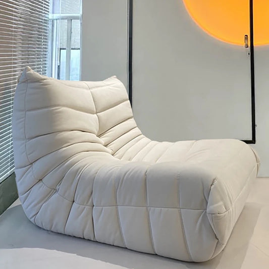 Suede Single Person Bean Bag Chair