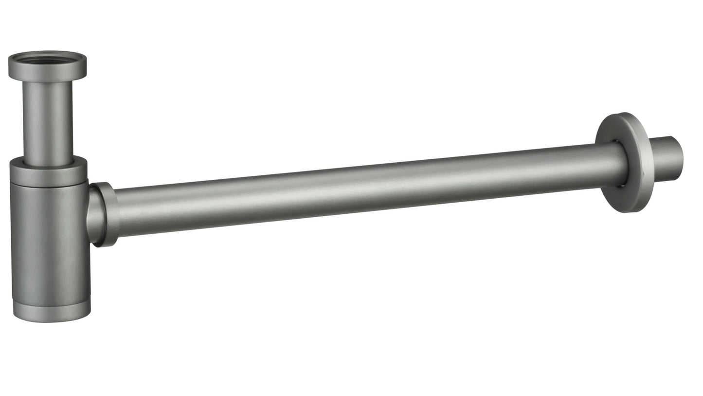 Sifón Redondo Gris Mate - Bathroom Product