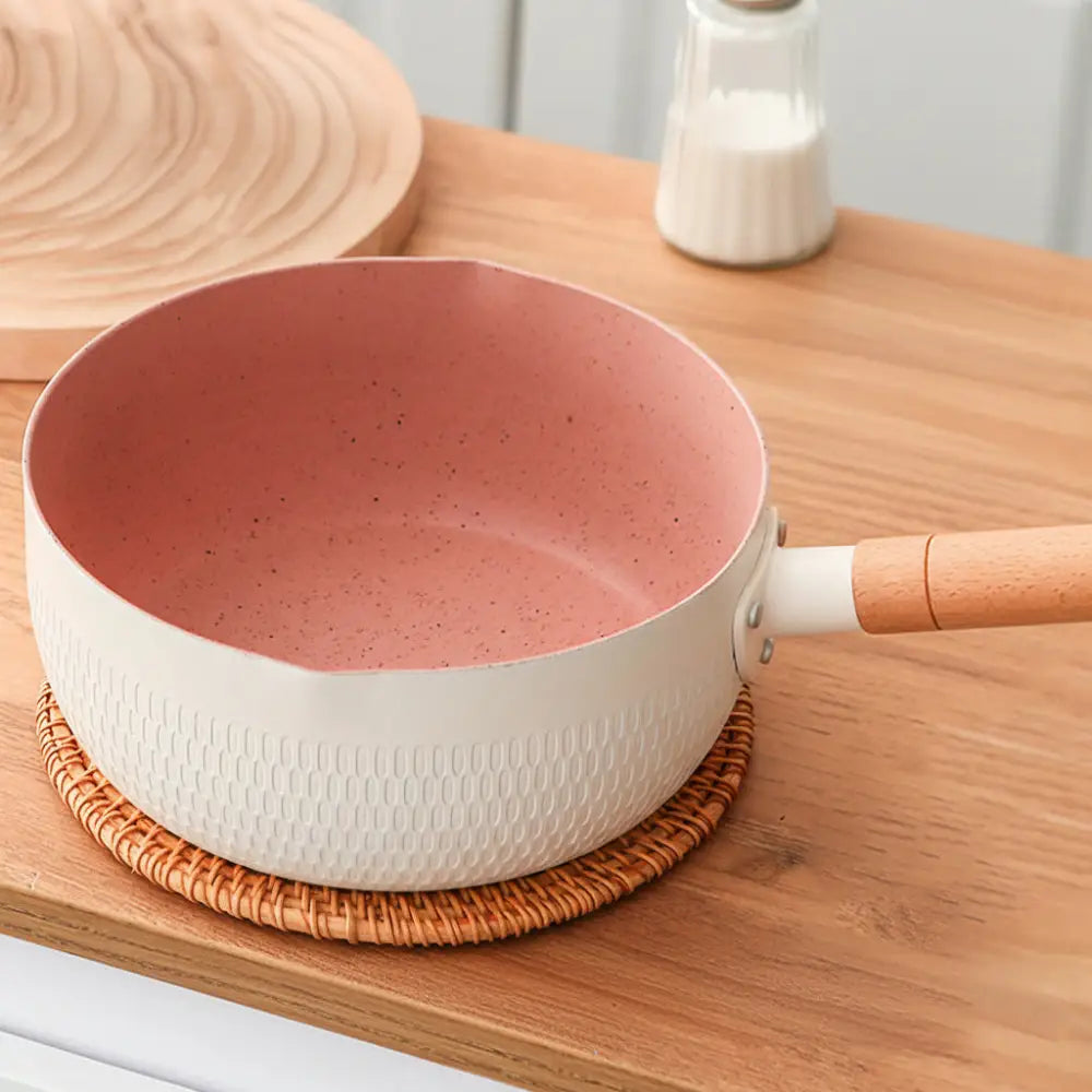 Aluminum Alloy Non Stick Glass Lid Pot - Pot - 18cm - Cookware set