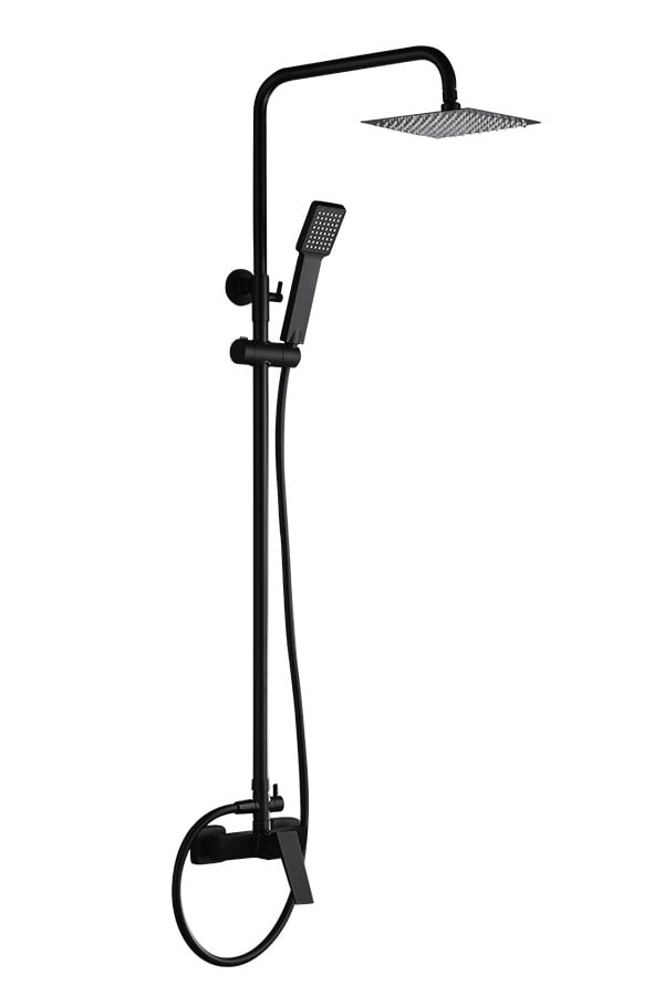 Set Shower Single-Handle Art Matte Black | IMEX