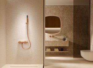Génova Chrome Single Lever Shower Kit, view 4