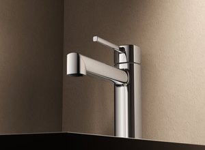 Toscana Chrome Single Lever Basin Mixer, view 4