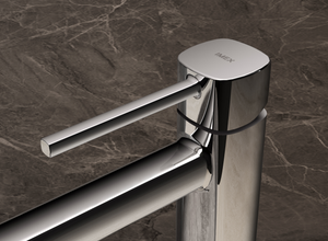 Toscana Chrome Tall Single Lever Basin Mixer, view 4