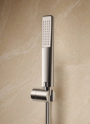 Toscana Brushed Nickel Single Lever Bath and Shower Kit, view 5