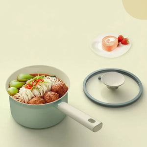 Ceramic Non Stick Lid Steam Grid Pot - Cookware set