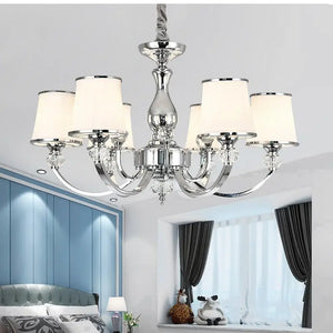 Chrome Modern Chandelier Lights Lamp - 3 Lights chandelier / Without bulbs - Chandelier
