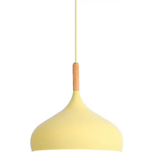 LED Colored Wooden Pendant Light Lamp - Pendant Lamp