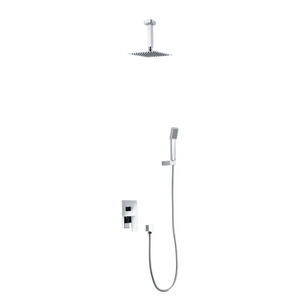 Chrome Single Handle Built-in Shower Set, main product view