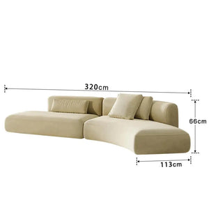 Creative Nordic Designer Sofa Unique Romantic Style High - A 320cm - Sofa