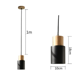 Designer Nordic Wooden Base Hanging Light - Orniture™