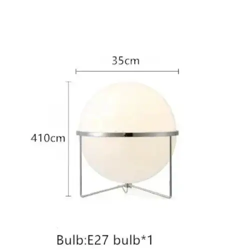 Double Triple Ball Floor Metal Light Lamp - Big One Ball / Warm light - Lamp
