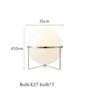 Double Triple Ball Floor Metal Light Lamp - Big One Ball / Warm light - Lamp