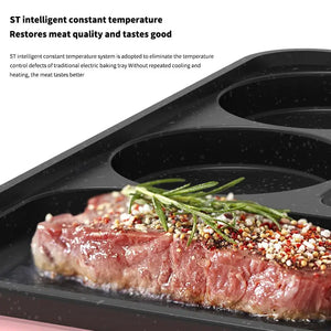Non-Stick Electric Portable Pan Fast Heating - Pan Fast Heating