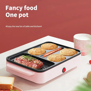 Non-Stick Electric Portable Pan Fast Heating - Pan Fast Heating