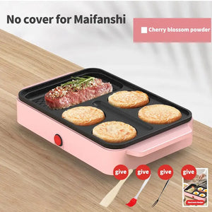 Non-Stick Electric Portable Pan Fast Heating - US / Pink - Pan Fast Heating