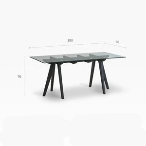 Elegant Kitchen and Dining Room Table - 180 cm - Dining Table