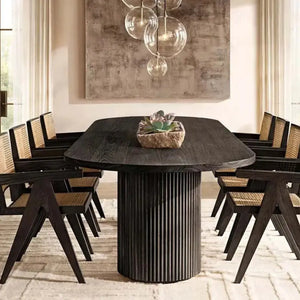 Elegant Kitchen and Dining Room Table - Brown - Dining Table