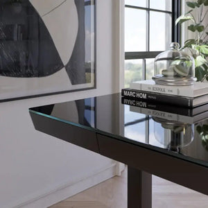 Elitras Tempered Writable Glass Standing Desk - Standing Desk