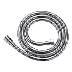 Chrome Shower Flex Hose 150cm Reinforced Steel, main product view